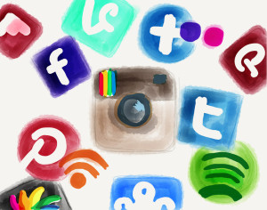 "Collage of Digital (Social) Networks" by Tanja Scherm, license at: https://creativecommons.org/licenses/by-sa/2.0/